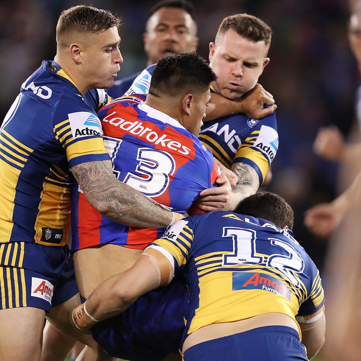 Eels go down in narrow defeat to Pearce inspired Knights
