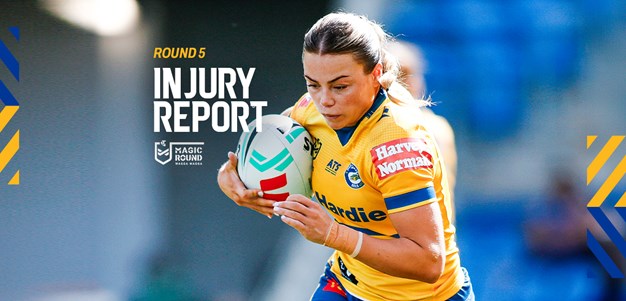 NRLW Injury Report: Round 5