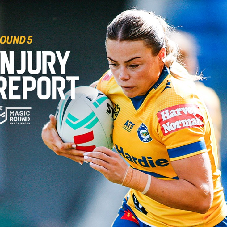 NRLW Injury Report: Round 5