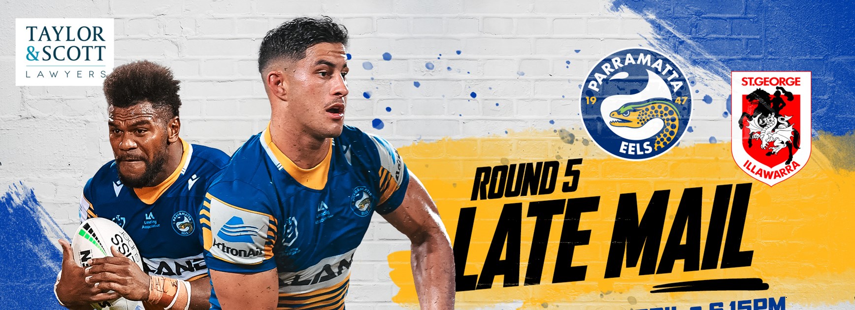 Late Mail - Eels v Dragons, Round Five