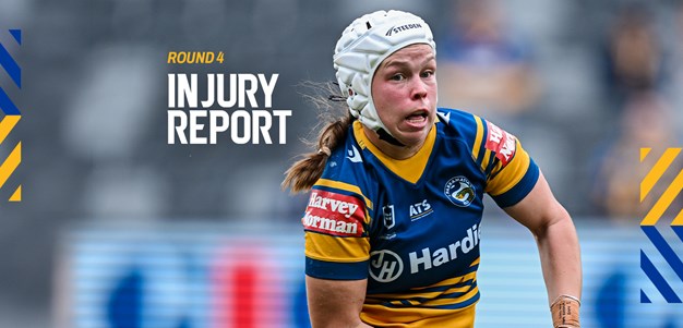 NRLW  Injury Report: Round 4