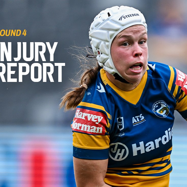 NRLW  Injury Report: Round 4