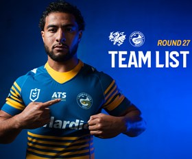 NRL Team List: Round 27