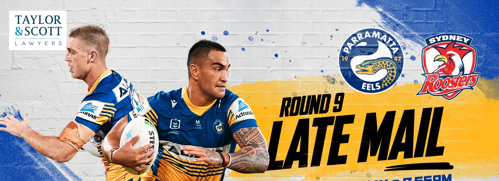 Late Mail - Eels v Roosters, Round Nine