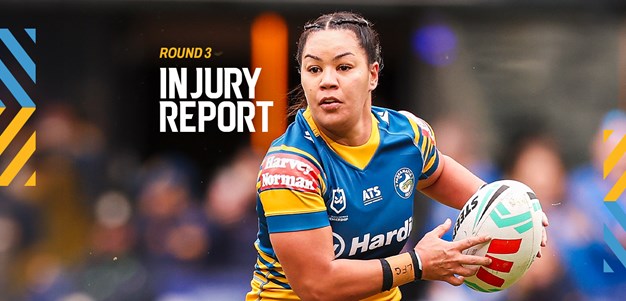 NRLW Injury Report: Round 3