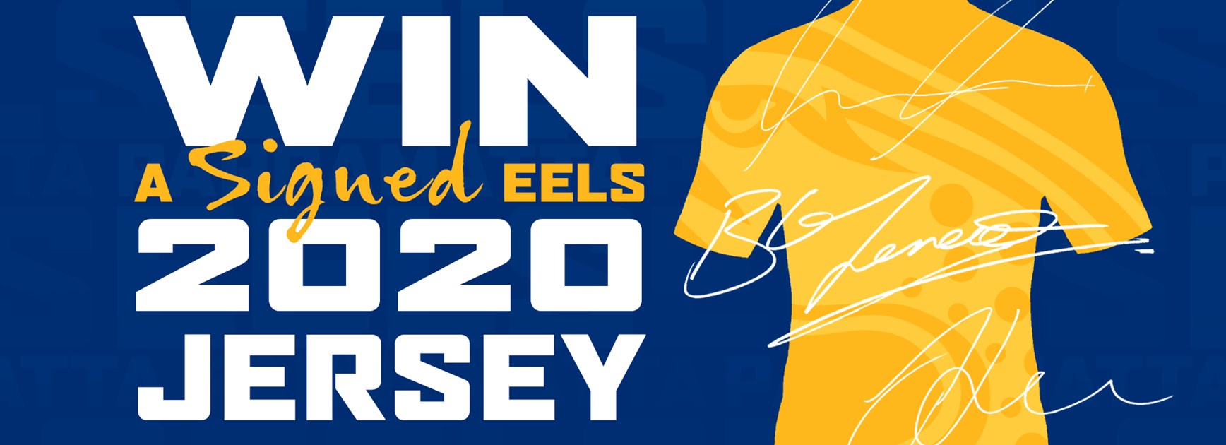 Win a signed 2020 Eels jersey