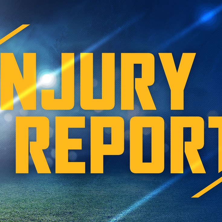 Injury Report - Round One