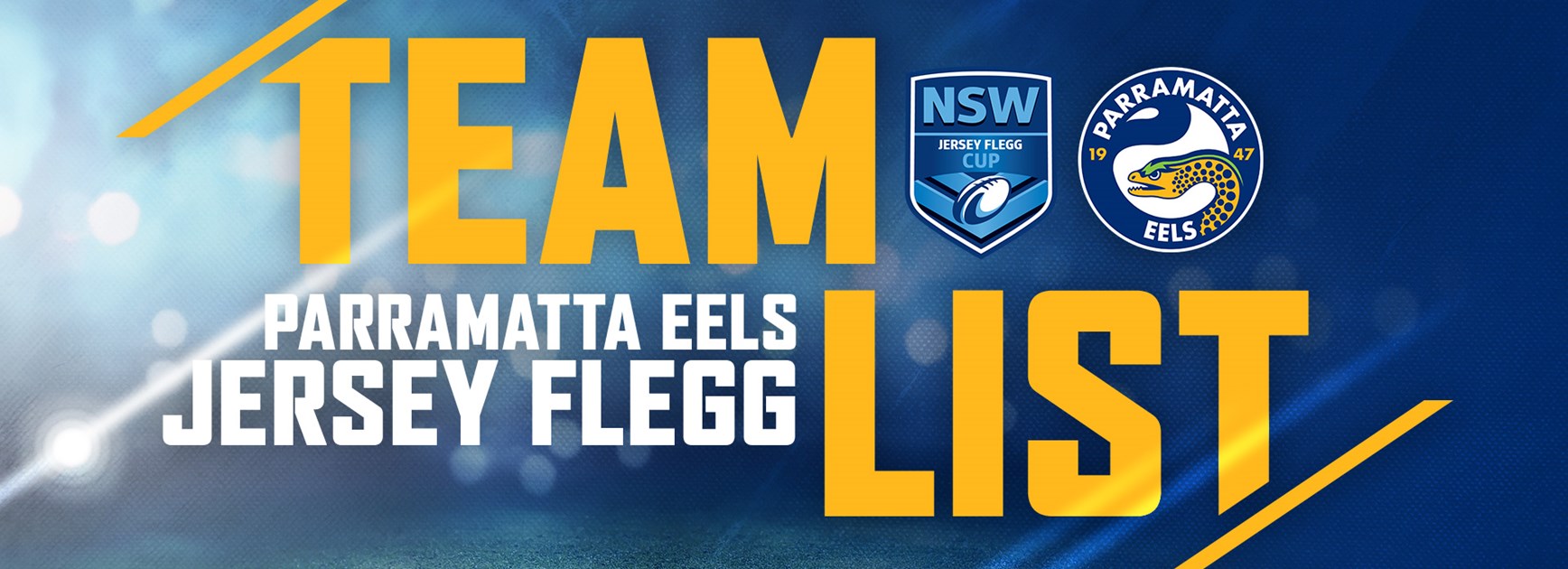 Eels Jersey Flegg Round 2 Team List