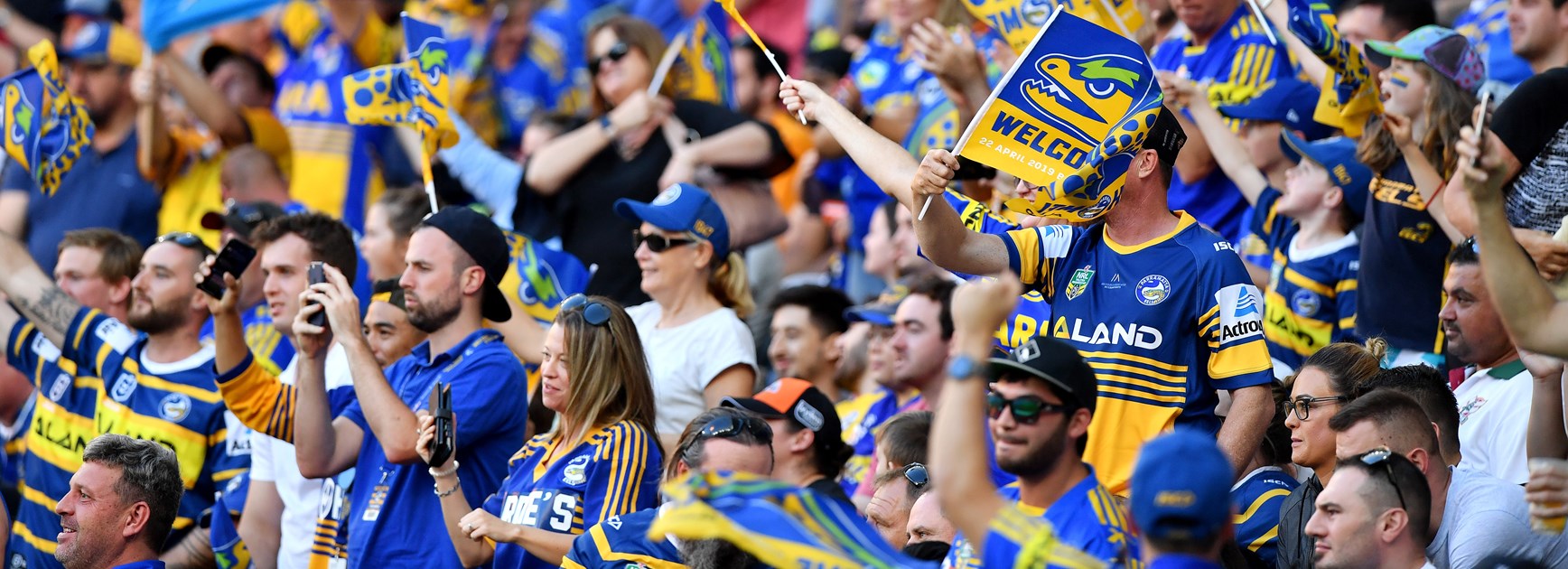 Parramatta Eels round 8 match at Bankwest Stadium almost sold out