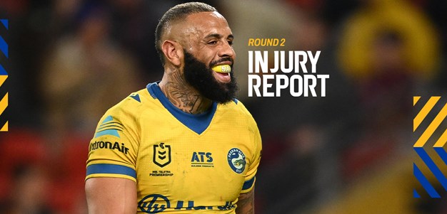 NRL Injury Report: Round 2