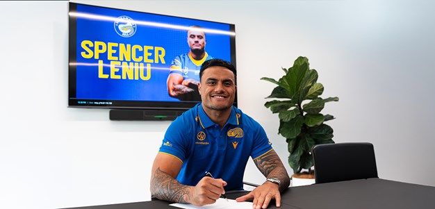 Spencer Leniu joins the Eels