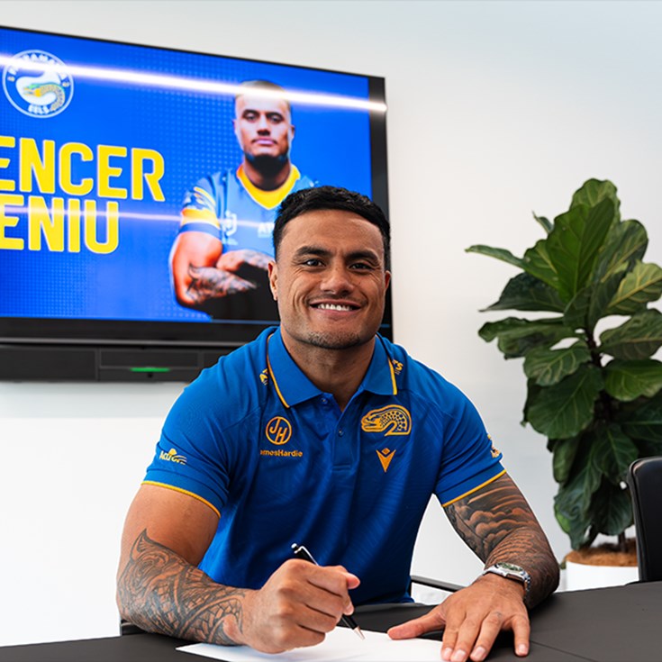Spencer Leniu joins the Eels