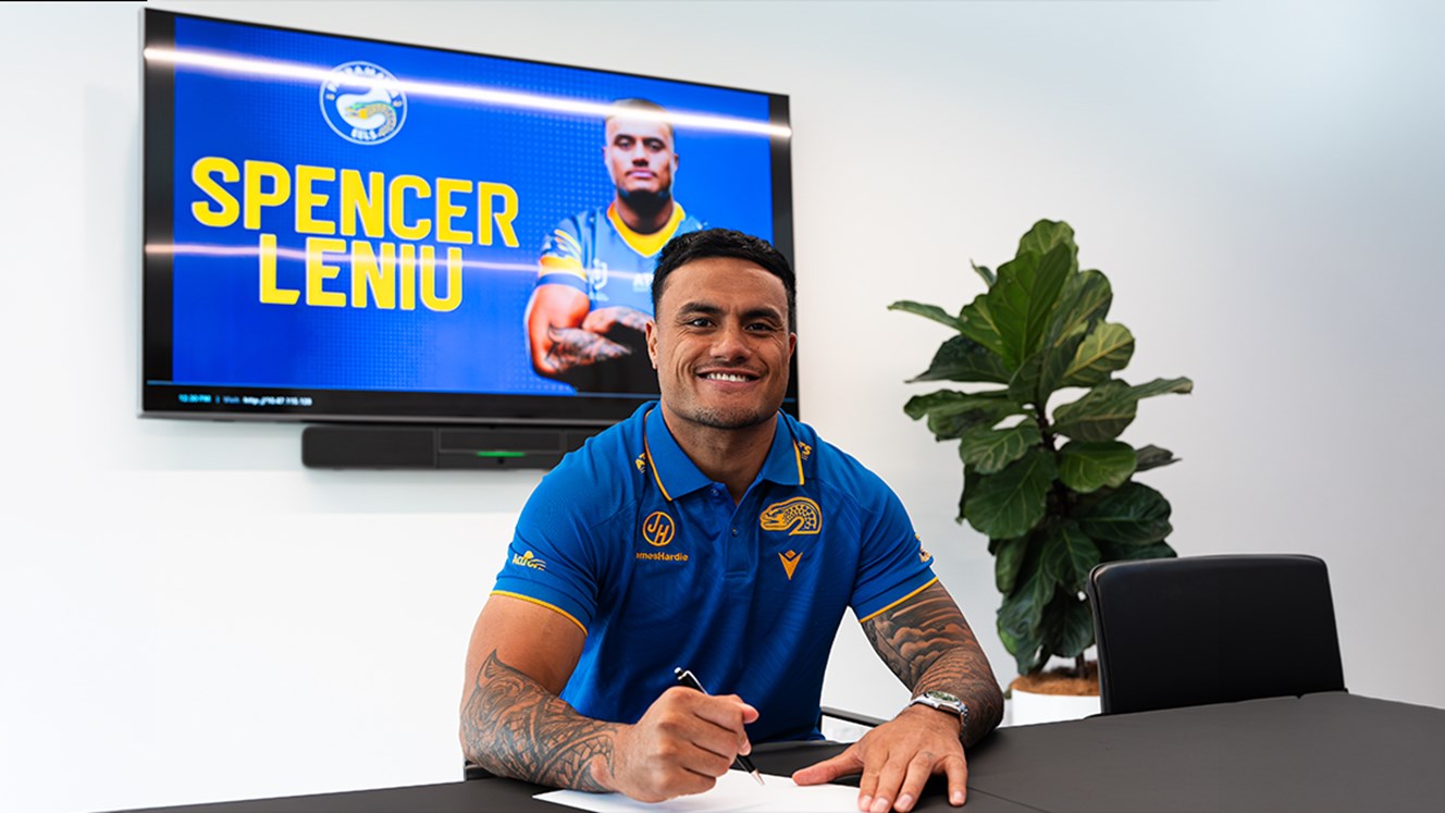Spencer Leniu joins the Eels