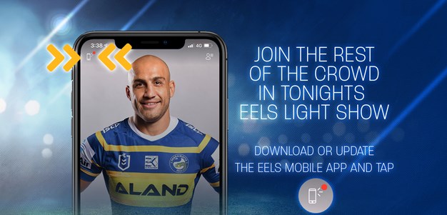 Be part of the Eels Light Show
