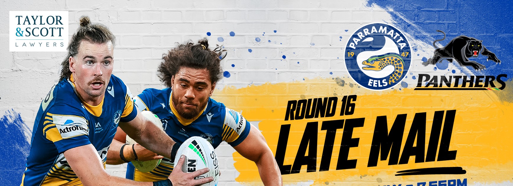 Late Mail - Panthers v Eels, Round 16