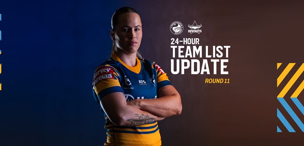 NRLW Team List Update: Round 11