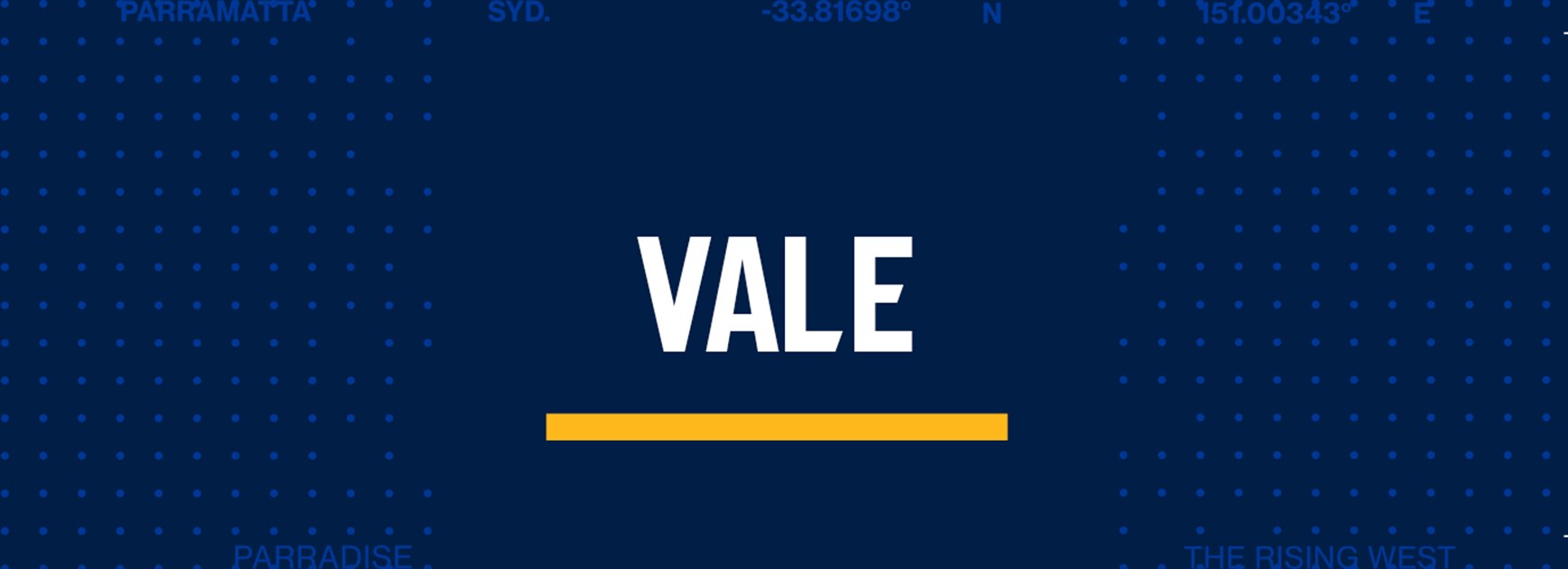 Vale: Allan Elworthy