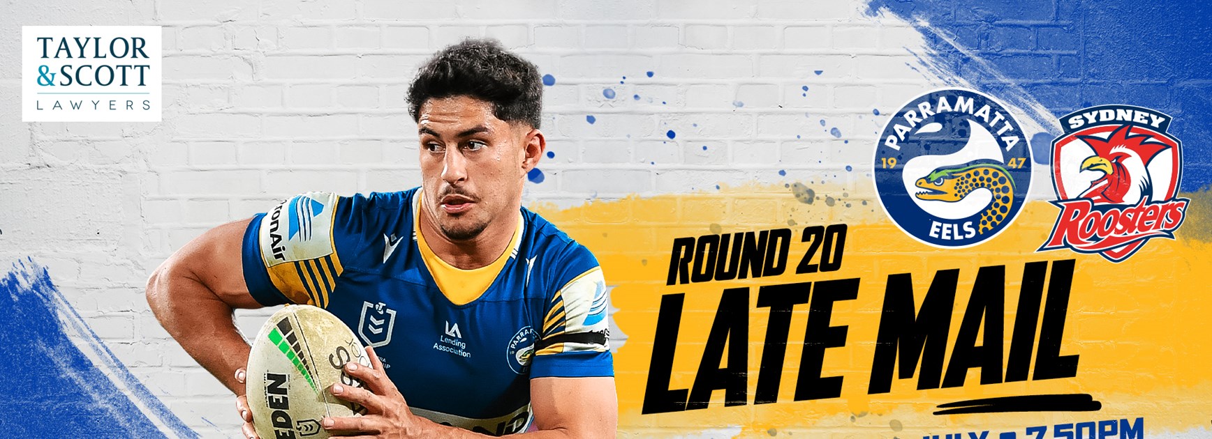 Late Mail - Roosters v Eels, Round 20