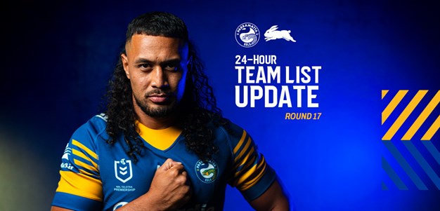 Team List Update: Round 17