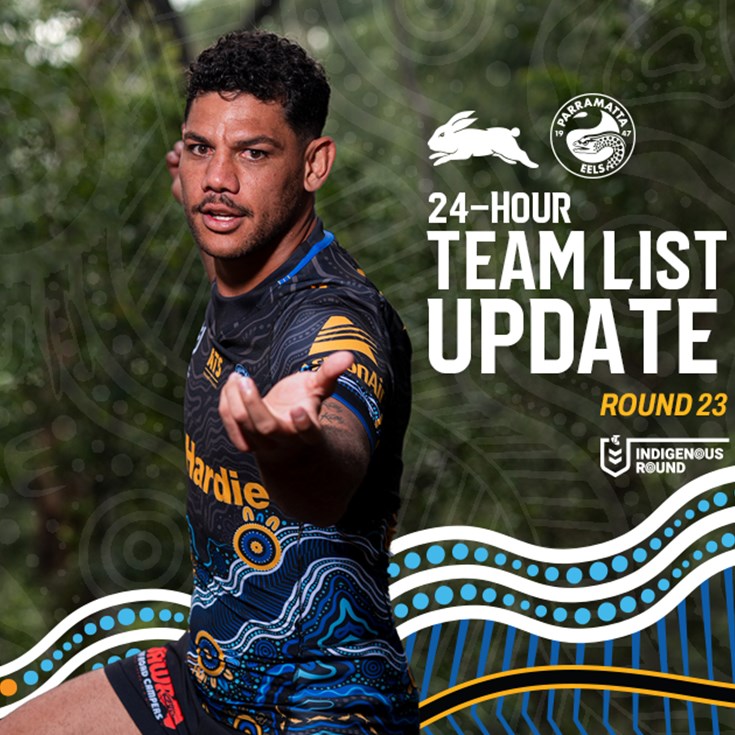 NRL Team List Update: Round 23