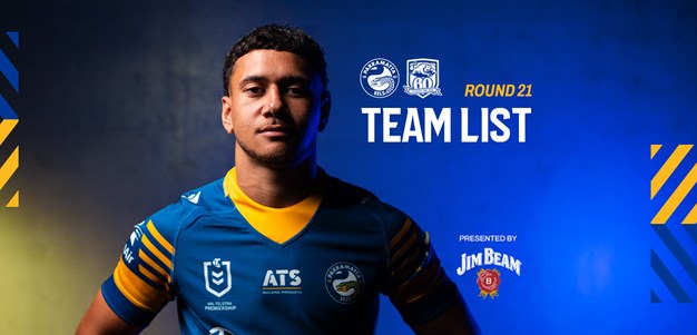 NRL Team List: Round 21