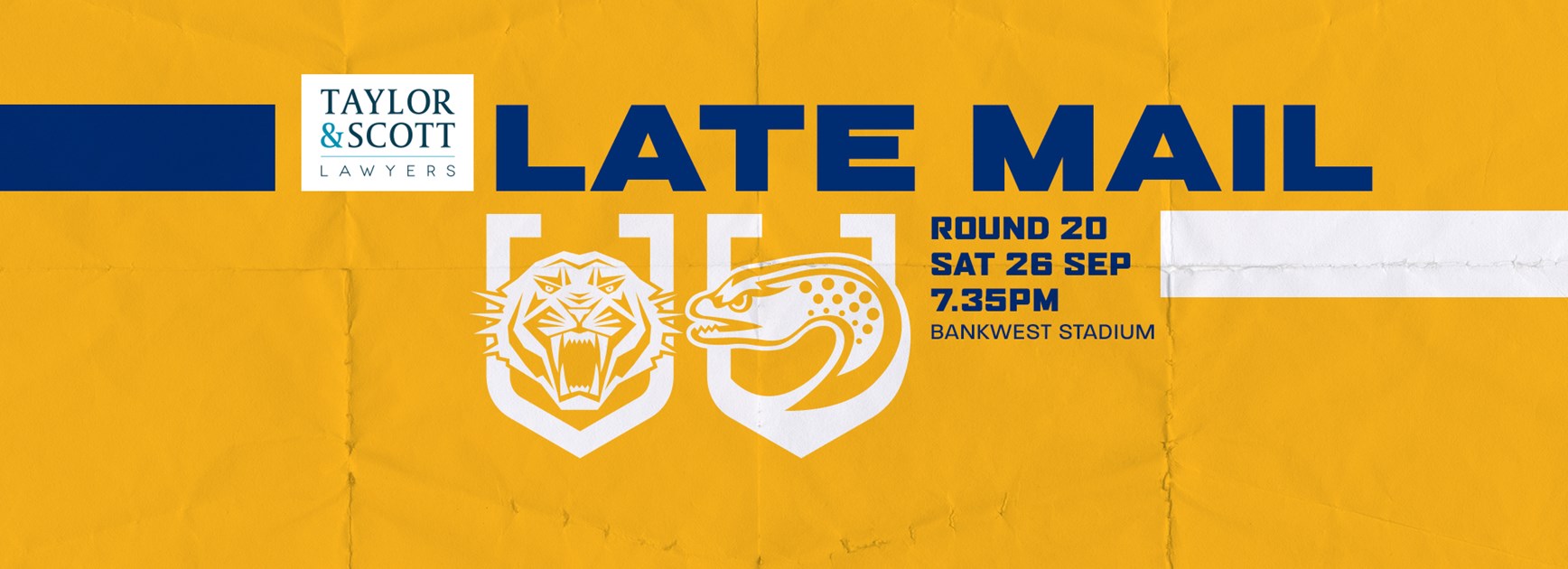 Late Mail: Wests Tigers v Eels, Round 20