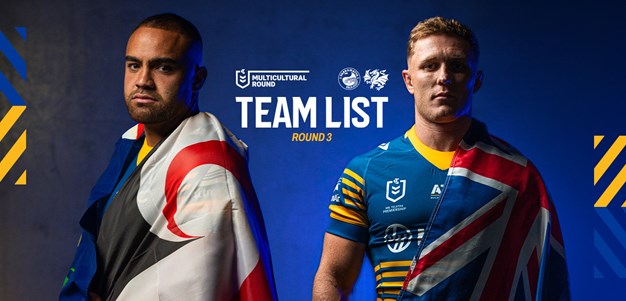 NRL Team List: Round 3