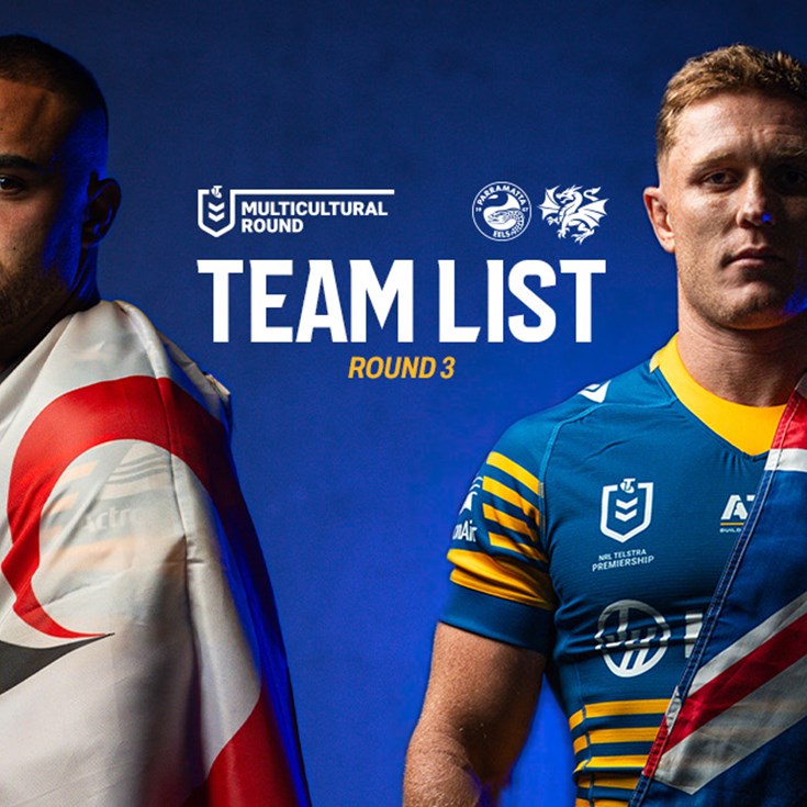NRL Team List: Round 3