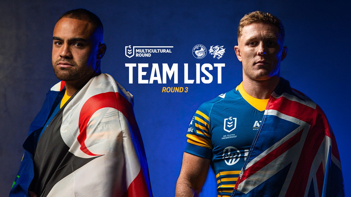 NRL Team List: Round 3