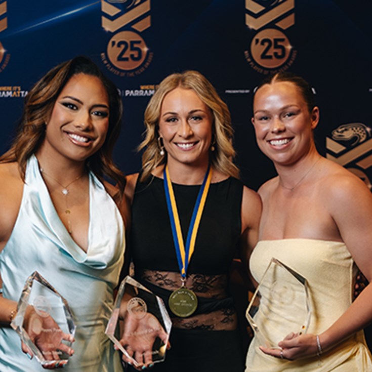Parramatta Eels Celebrate 2025 Season at NRLW Awards Night