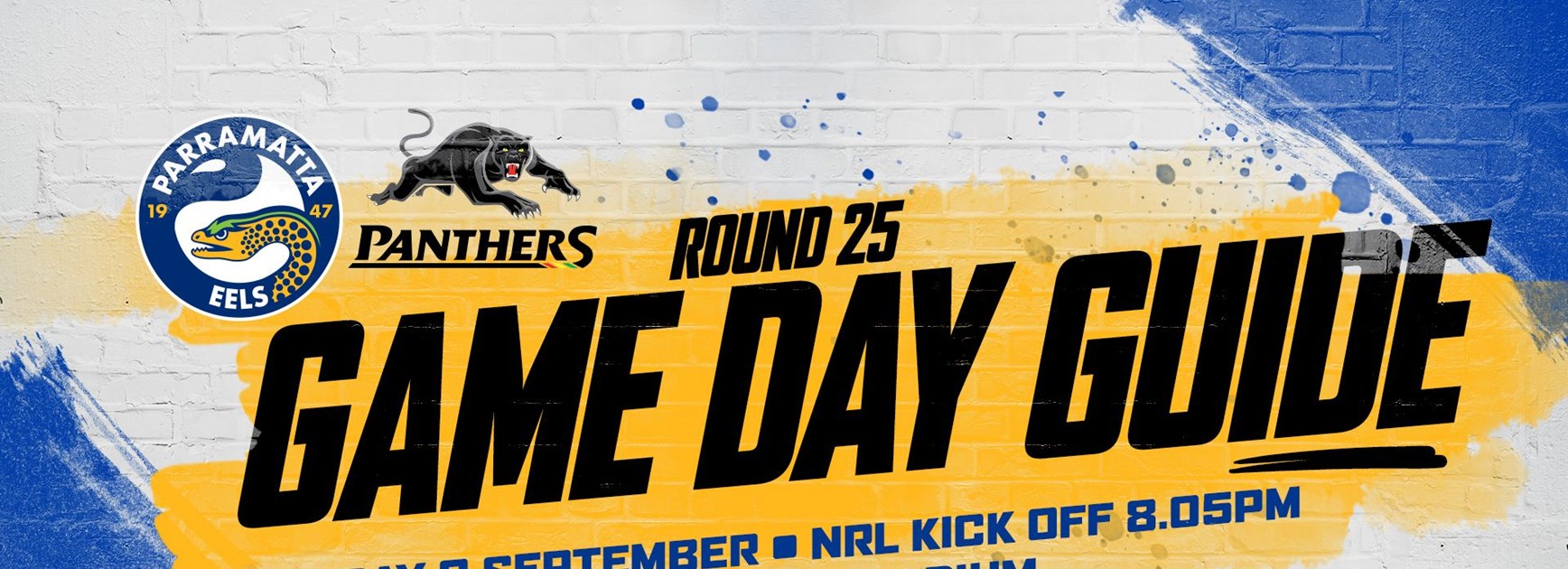Game Day Guide - Eels v Panthers, Round 25