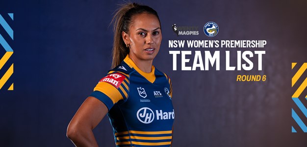 NSW Women's Premiership Team List: Round 6