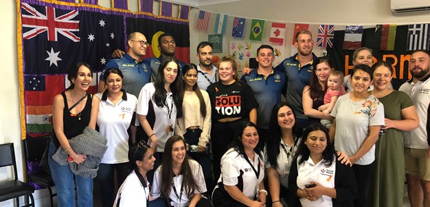 Eels attend Parramatta Mission Harmony Day event