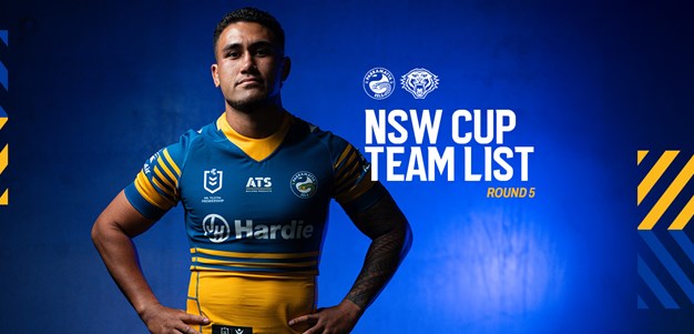 NSW Cup Team List: Round 5