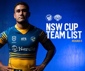 NSW Cup Team List: Round 5