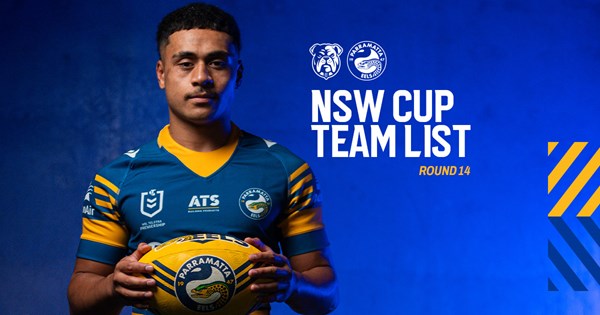 NSW Cup Team List: Round 14 | Eels