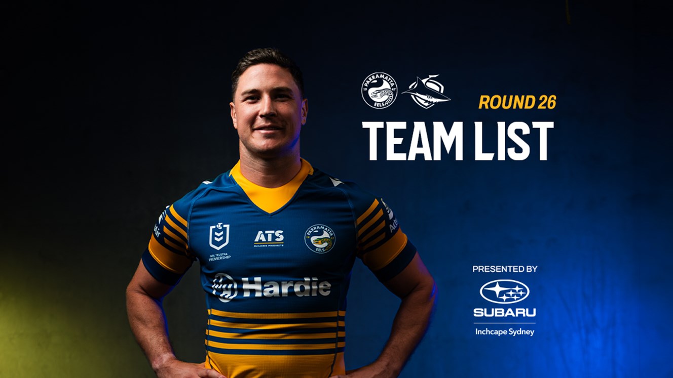 NRL Team List: Round 26