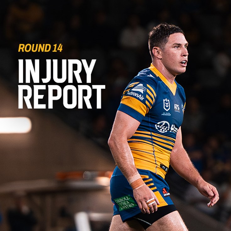 NRL Injury Report: Round 14