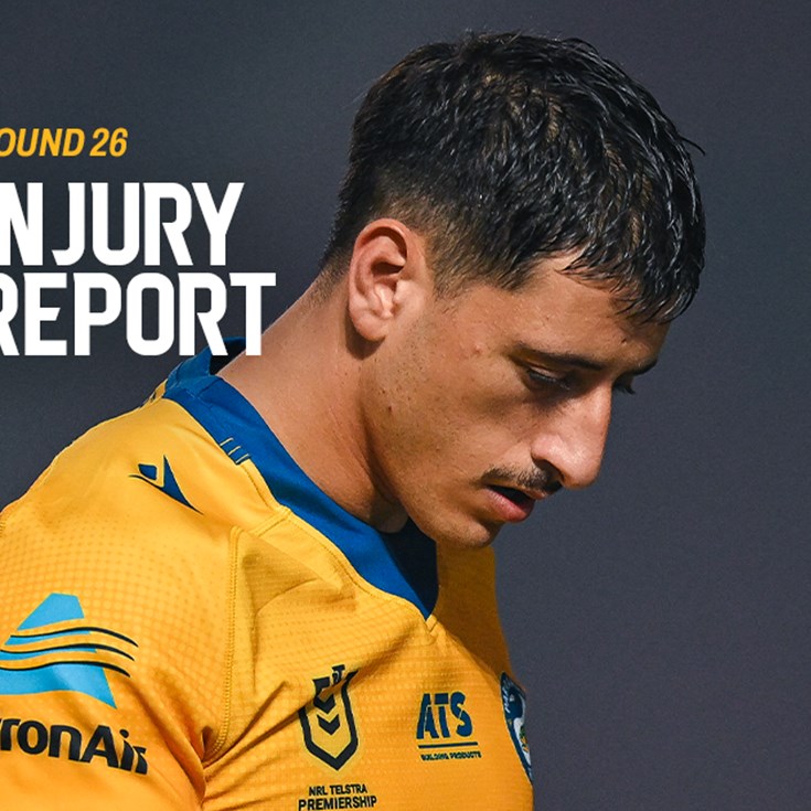NRL Injury Report: Round 26