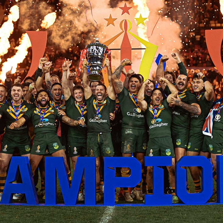 Eels trio crowned world champions