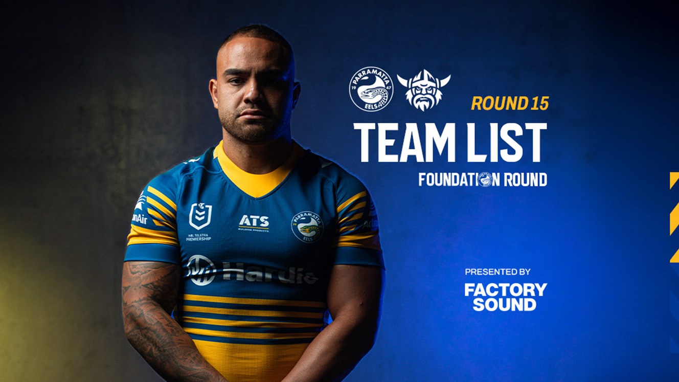 NRL Team List: Round 15
