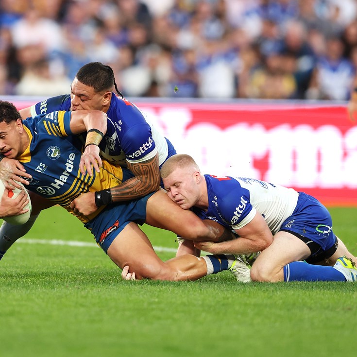 NRL Highlights: Bulldogs v Eels