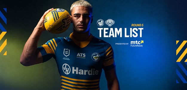NRL Team List: Round 5