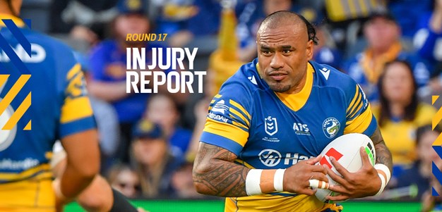 NRL Injury Report: Round 17