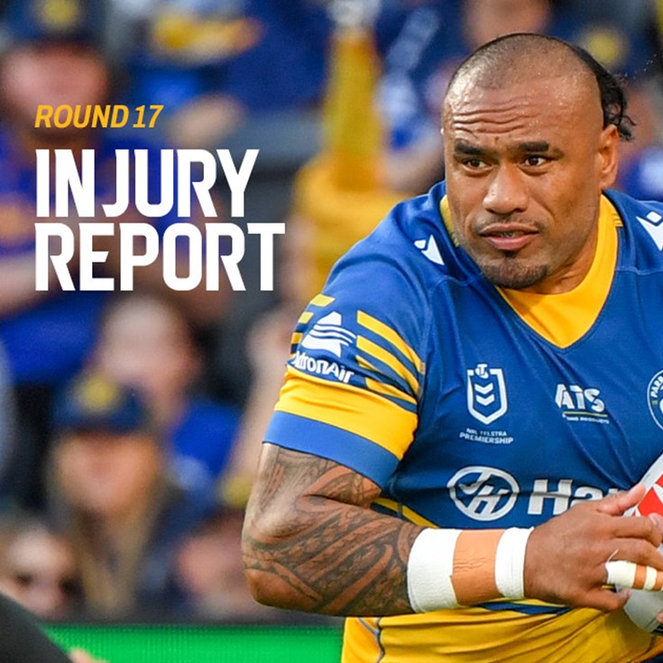 NRL Injury Report: Round 17