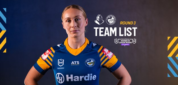 NRLW Team List: Round 3