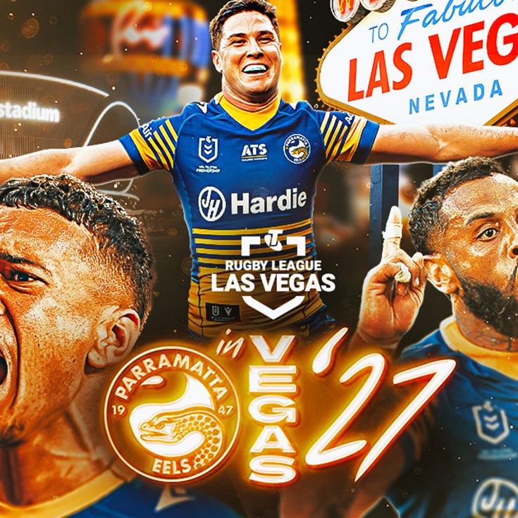 Parramatta Eels locked in for Vegas in 2027