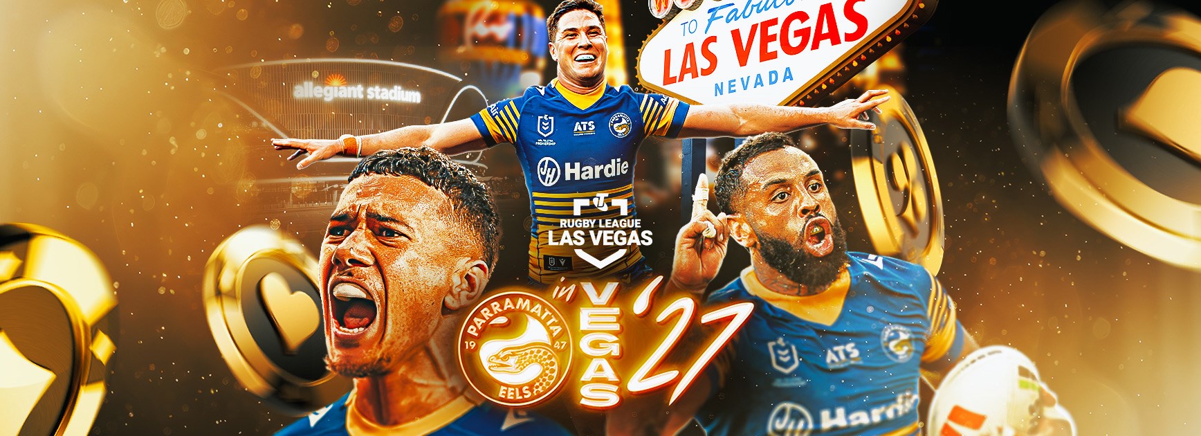 Parramatta Eels locked in for Vegas in 2027