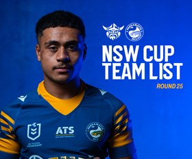 NSW Cup Team List: Round 25