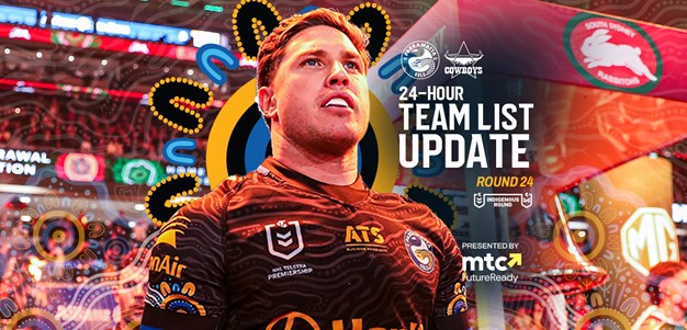 NRL Team List Update: Round 24
